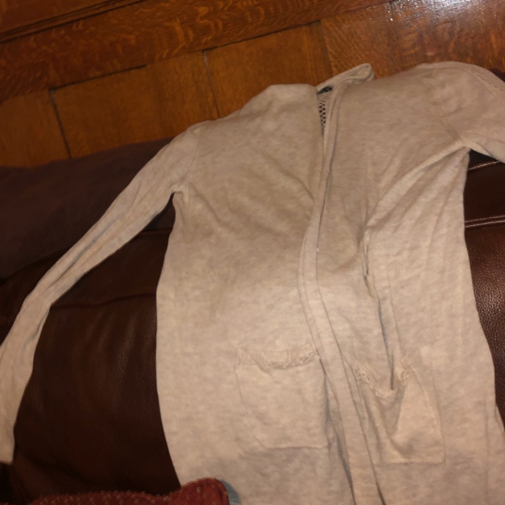 Banana republic cream cardigan
